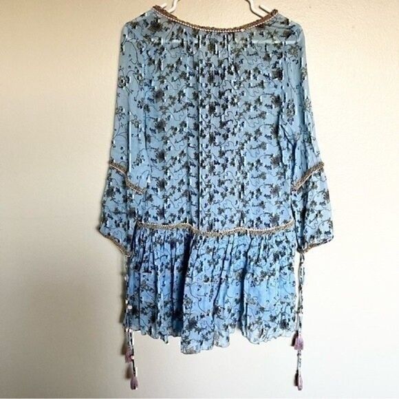 Poupette St Barth Bobo Poncho Tunic Mini Dress - Picture 6 of 14